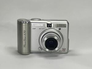 【ジャンク品/部品用】Canon PowerShot A70 キャノン デジタルカメラ