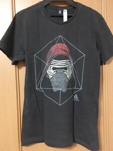 adidas アディダス　Tシャツ スターウォーズ　カイロレン　サイズXS