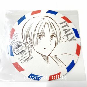 ヘタリア★イタリア／アニメイト　フェア特典　エアメール風コースター　非売品　新