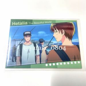  Hetalia TBW the first version *No.44/ Germany Italy Turkey trading card 