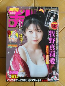 月刊少年チャンピオン　2021年9月号・牧野真莉愛(モーニング娘。)　豪華付録　BIGポスター