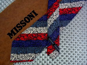 !0978S! new goods [ pattern art stripe pattern ] Missoni [MISSONI] necktie 