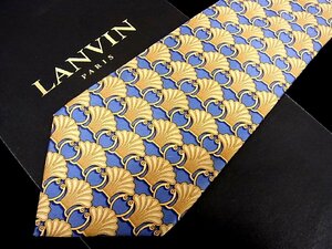 ♪今週の特売980円～♪2227♪良品【LANVIN】ランバン【装飾 柄】ネクタイ♪