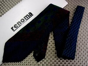 ♪ 32715c ♪ Хороший элемент [Разобь вышивки] Renoma [Renoma] Tie