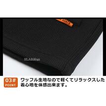 カーディガン メンズ 羽織 甚平 無地 パーカー スウェットカーディガン 前開き ライトアウター 通勤 通学　B130-白-L_画像5