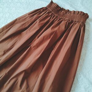 ＤＯ ＮＥＥ ＹＵ　 ドニーユ　日本製　 フレアスカート ロングスカート ブラウン　サイズ３８　М