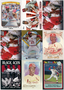 殿堂CARDINALS△BOB GIBSON/2023-2018年サブセット+インサート多数含18種!