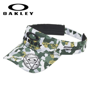 【定価3,630円】オークリー ゴルフ メンズ バイザー (FOS901403-01F MOSAIC PRINT) OAKLEY FIXED VISOR 23.0【正規品】 新品値札付き 新作