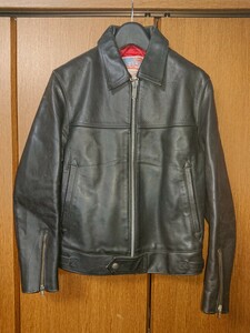 90s 666期 lewis leathers ルイスレザー bud ganz バドガンツ カントリーマン 34 シングル ライダースジャケット コルセア ドミネーター