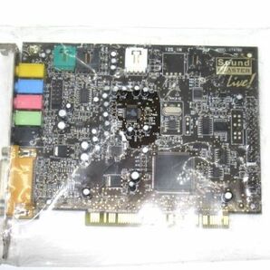 Y 2-6 Creative SoundBlaster Live CT4780 サウンドカードの画像1