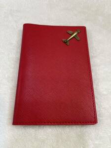  passport case red airplane 