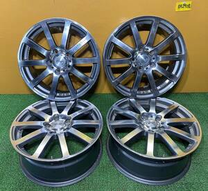 ☆ 17インチアルミホイール MUGEN 【17×7.0J +53 PCD: 114.3×5H ハブ径: 64mm】☆4本セット