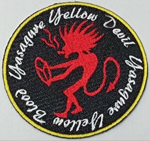 ・Yasagure Yellow Blood・Yellow Devil ワッペン