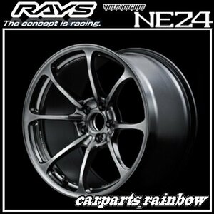 ★RAYS/レイズ VOLKRACING ボルクレーシング NE24 19×9.5J 5/114.3 +35★シャイニングブラックメタル(HM)★4本価格★