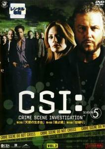 CSI:科学捜査班 SEASON 5 VOL.2(第503話～第505話) レンタル落ち 中古 DVD ケース無