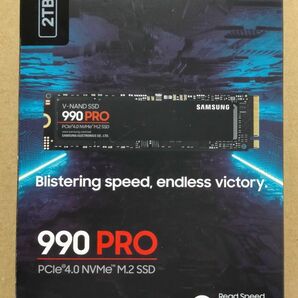 新品同様　SAMSUNG 990 PRO PCIe Gen4 NVMe M.2 SSD 2TB 1枚