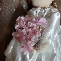 結婚式　ウェルカムボードの横に　オブジェ　ウェディング　飾り　人形　ドール　手作り_画像7