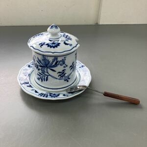 【シュガーポット 陶器 食器】BLUE danube セット売り【B1-2①】0901