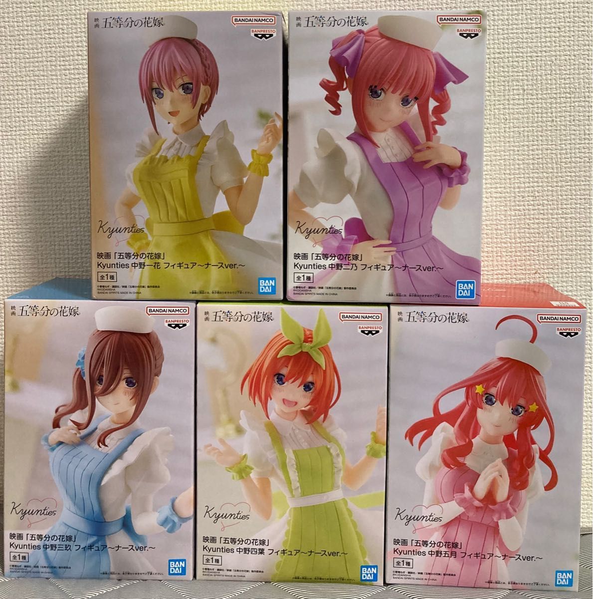 箱無】映画 五等分の花嫁 Celestial vivi School style ver 3種セット