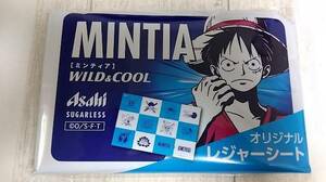 MINTIA　ワンピース　レジャシート　ミンティア　Asahi　非売品