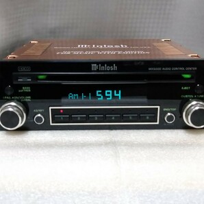 送料無料 Mcintosh MX5000 AUDIO CONTROL CENTER CD 1DIN アンプレス マッキントッシュ 販売終了モデル 当時物 稀少の画像3