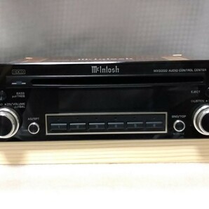 送料無料 Mcintosh MX5000 AUDIO CONTROL CENTER CD 1DIN アンプレス マッキントッシュ 販売終了モデル 当時物 稀少の画像5