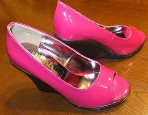 未使用 Lugzygirl レディース ラグジーガール パンプス ピンクカラー シューズ ファッション 靴 サイズ 35(22.5cm) ヒール 高さ 10.５ｃｍ