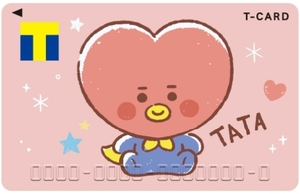 即決 新品未開封 BTS BT21 TATA 防弾少年団 Tカード ポイント