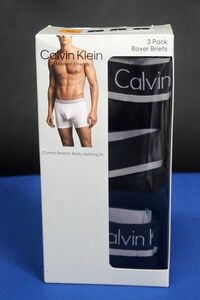 正規品 Calvin Klein カルバンクライン ボクサーブリーフ ブラック 3枚セット サイズS★送料520円