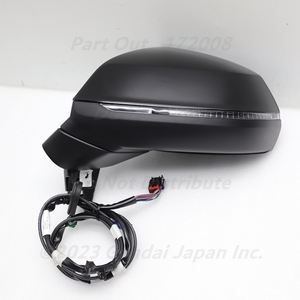 [A-43]Q5 S-line FY latter term Y9T left door mirror side mirror rearview mirror 80C857409E 9B9 Audi FYDTPS used 