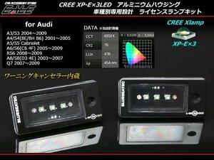 LED ライセンスランプ ナンバー灯 アウディ A3/A4/A5/A6/A8/Q7/S3/S4 R-205