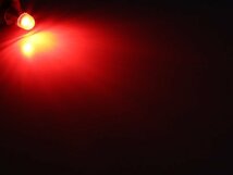 T10 LEDバルブ レッド 赤 広角 電球型 拡散リフレクター 2SMD ウェッジバルブ 2個セット A-125_画像3