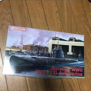 ドラゴン1/350 ドイツ海軍 XXI型潜水艦 DRAGON German WWII Type XXI Submarine