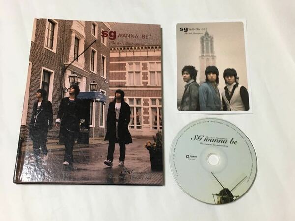 送料込み　sg WANNA BE ＋　CD　3集　3RD ALBUM　☆The 3rd Masterpiece☆　韓国盤　現状品　キズ劣化有　K-POP