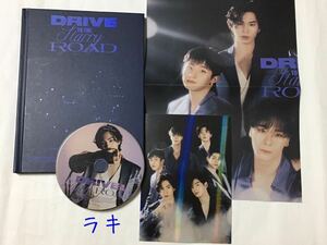 送料込み　ASTRO　CD　3集　3RD FULL ALBUM　☆DRIVE TO THE ROAD☆　11曲　Starry ver.　ラキ　韓国盤　K-POP