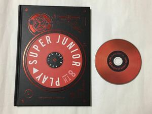 送料込み　SUPER JUNIOR　CD　8集　8TH　☆PLAY☆　BLACK SUIT ver.　10曲　韓国盤　8thアルバム　K-POP