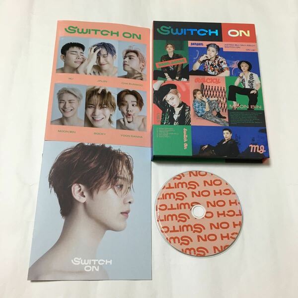 送料込み　ASTRO　CD　8th Mini Album　☆SWITCH ON☆　6曲　ON ver.　韓国盤　K-POP