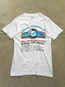 80s Road Kill CAFE Tシャツ SCREEN STARS Vintage ヴィンテージ Hard Rock CAFE made in USA ビンテージ 90s