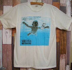 【送料無料】2XL/2★新品 ネバーマインド【Nirvana】ニルヴァーナ★バンドTシャツ★ビンテージスタイル