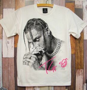 【送料無料】L白★新品トラヴィス・スコット【Travis Scott】KRAFT★Tシャツ