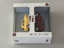 ◆Mondo Motors【1/43 モンドモーター FIAT フィアット 500 ダイキャスト製 2台セット】箱及び透明ブリスターに難あり◆_画像1