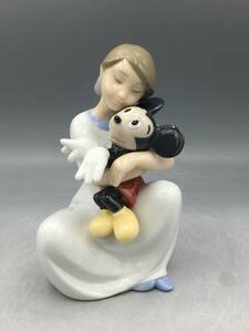  Lladro nao Disney Mickey Mouse девушка украшение figyu Lynn керамика керамика кукла 1641