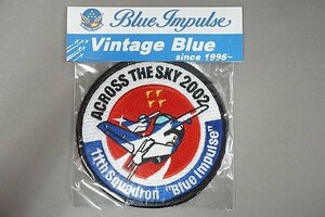 ★ ACROSS THE SKY 2002 11th Squadron 第11飛行隊 Blue Impulse ブルーインパルス ワッペン/パッチ ベルクロなし