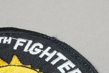 ★ 25TH FIGHTER SQ 第25戦闘飛行隊 ASSAM DRAGGINS アッサム・ドラギンズ アメリカ空軍 ワッペン/パッチ ベルクロ付き_画像4