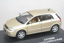 Kyosho 京商 1/43 TOYOTA トヨタ COROLLA カローラ ランクス ベージュメタリック Jコレクション JC07090BE_画像1