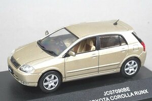 Kyosho 京商 1/43 TOYOTA トヨタ COROLLA カローラ ランクス ベージュメタリック Jコレクション JC07090BE