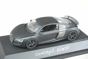 Schuco シュコー 1/43 Audi アウディ R8 GT コンセプト マットブラック 450722700