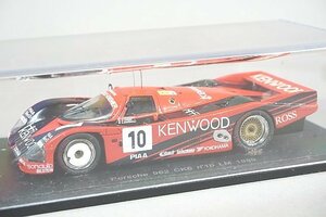 Spark スパーク 1/43 Porsche ポルシェ 962 CK6 LM ルマン 1989 #10 国際貿易別注 KBS015