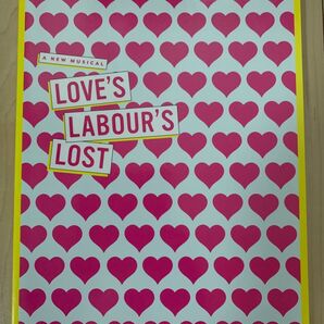 【SALE】ミュージカル LOVE'S LABOUR'S LOST パンフレット