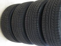 深リム・程度良品！BUAN JAPAN KB RacingⅡ 9J-18 off+25 pcd139.7/6H 225/45R18 山有りタイヤ付き4本 バーフェン仕様の200系ハイエース等_画像10